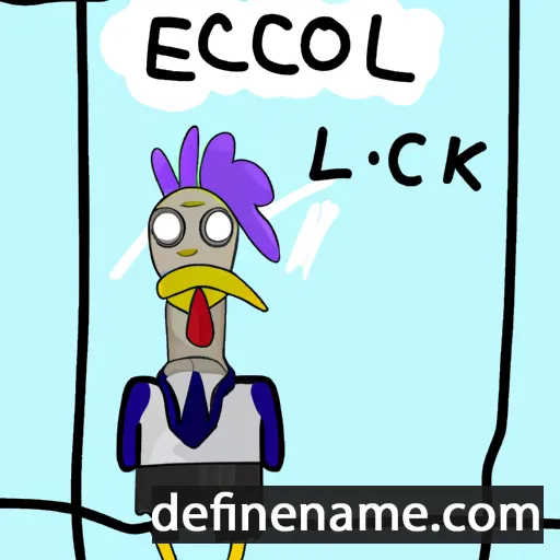 Elcock cartoon