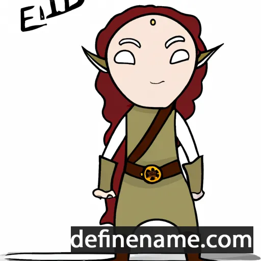 Eldrún cartoon