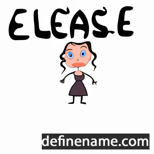 Elease cartoon