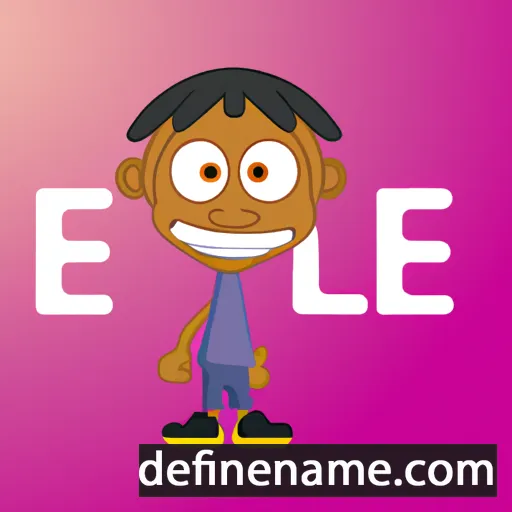 Elee cartoon