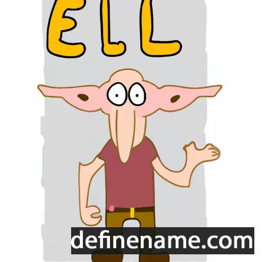 Elef cartoon