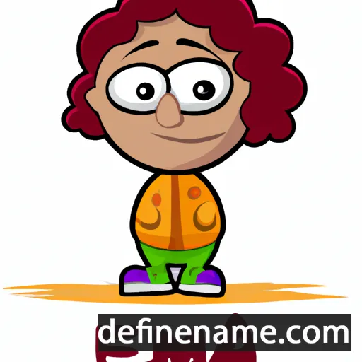 cartoon of the name Elema