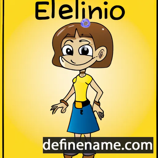 Elenitsa cartoon