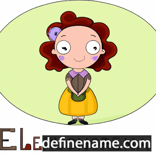 Eleonura cartoon