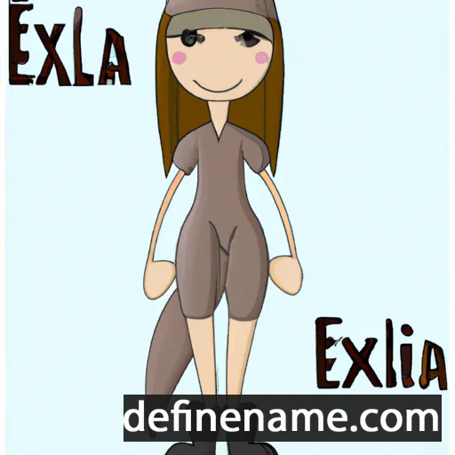 Elexia cartoon