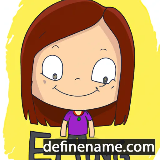 Élina cartoon