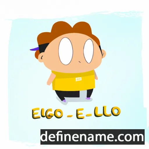 Elígio cartoon