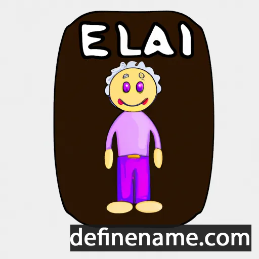 Eliáb cartoon