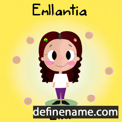 Elianita cartoon