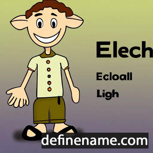 Elichai cartoon