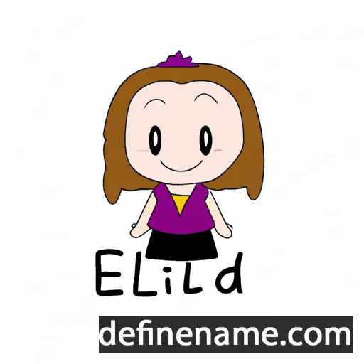 Elidie cartoon