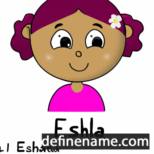 Eliesha cartoon