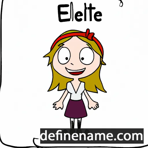 Eliette cartoon