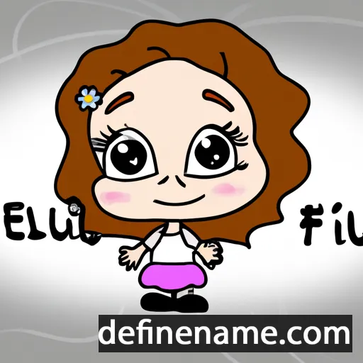 Elifnur cartoon