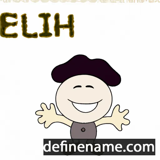 Elihú cartoon