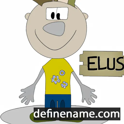 Elijus cartoon