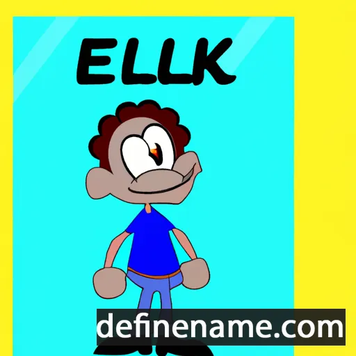 Elikem cartoon