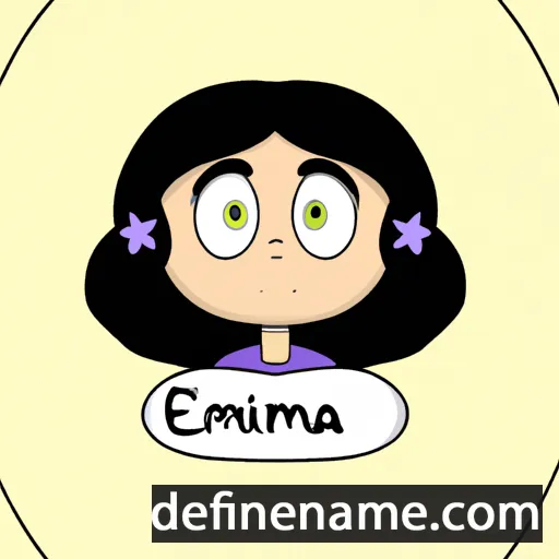 Elimira cartoon