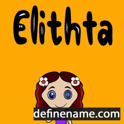 Elitha cartoon