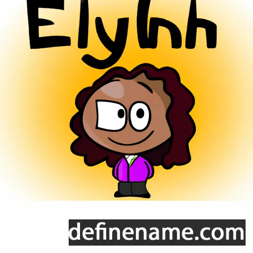 Eliyah cartoon