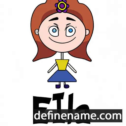 Elizia cartoon