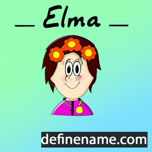 Elizma cartoon