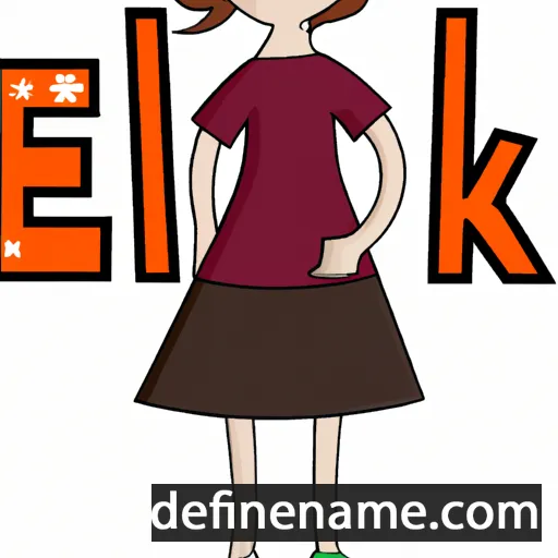 Elka cartoon