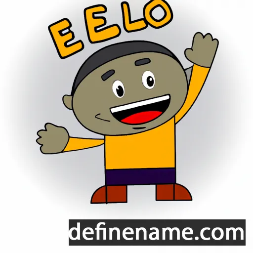 Ellajo cartoon