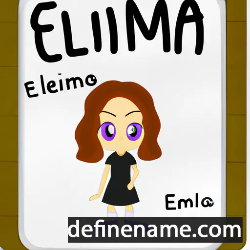 Ellamira cartoon