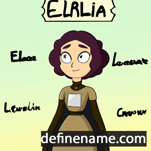 cartoon of the name Ellaria