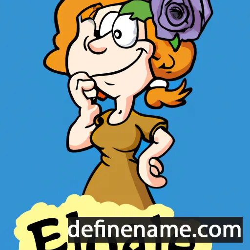 Ellarose cartoon