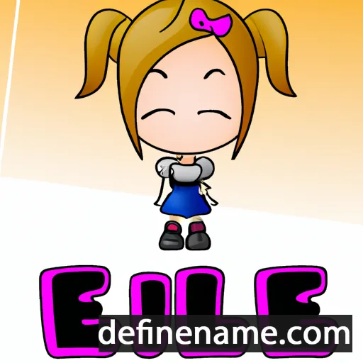 Ellee cartoon