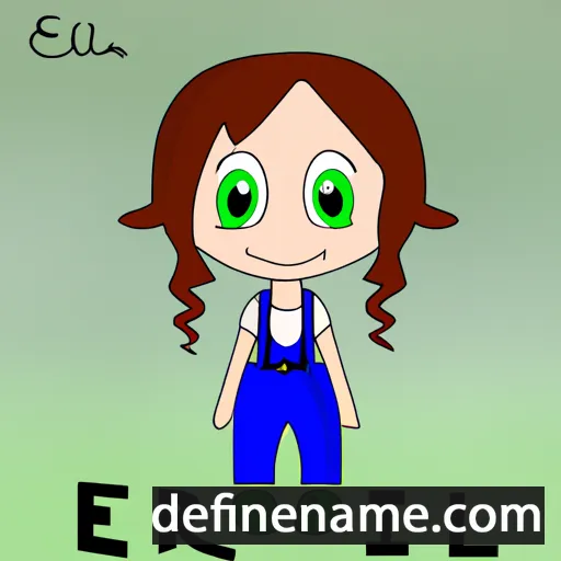 Elleri cartoon