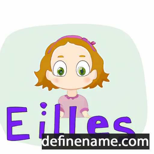 Elliese cartoon