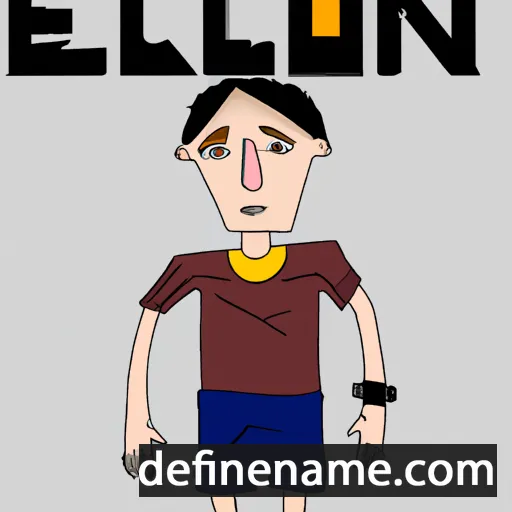 Ellion cartoon