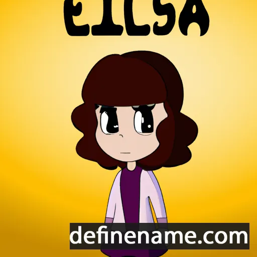 Ellisa cartoon