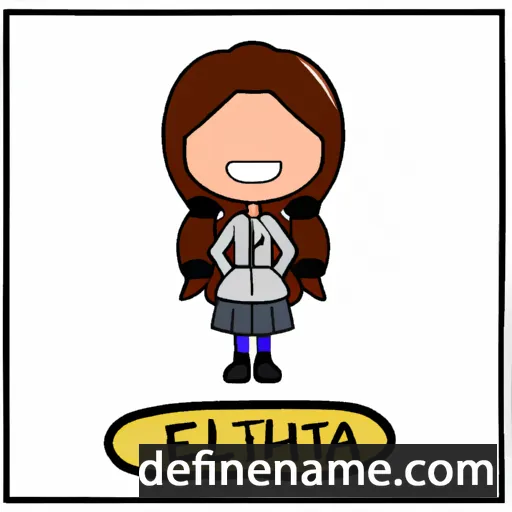 Ellithia cartoon