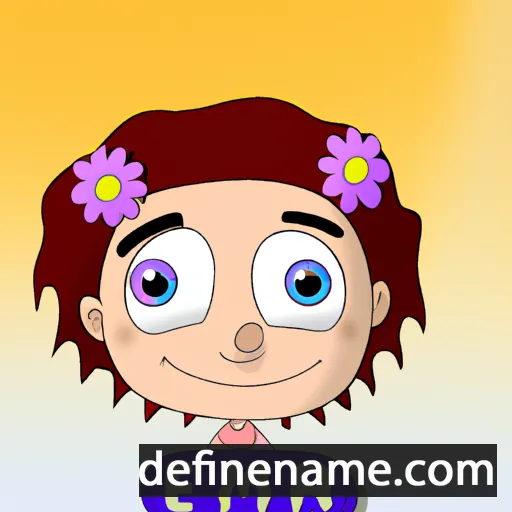 cartoon of the name Elma