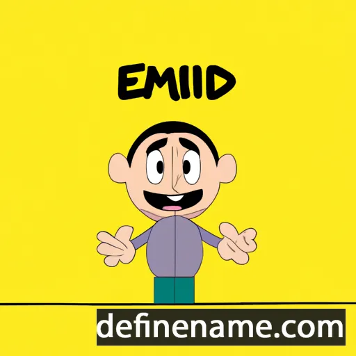 Elmedin cartoon