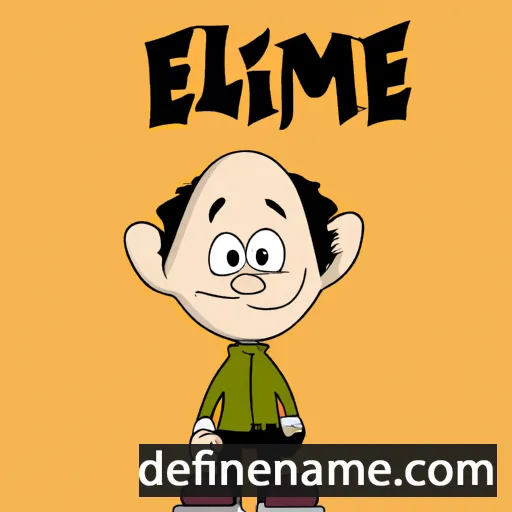 Elmire cartoon