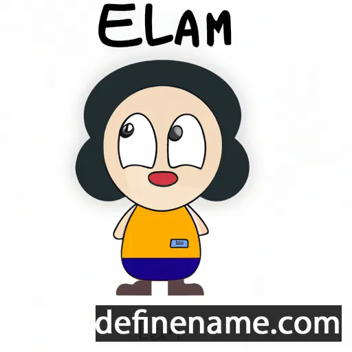 Elnaam cartoon