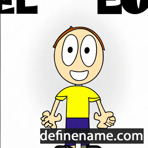 cartoon of the name Elo