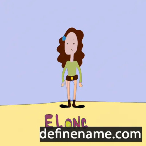 Eloane cartoon