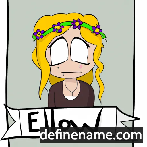 Elowenn cartoon