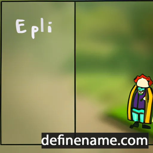 Elpidi cartoon