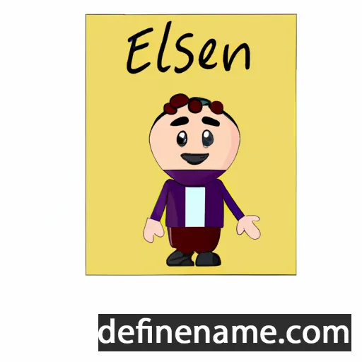 Elşən cartoon