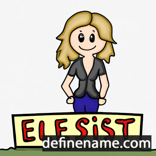 Elsbritt cartoon