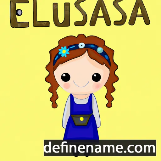 Elusia cartoon