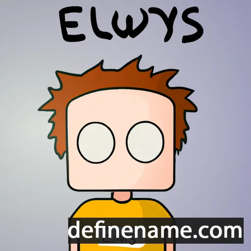 Elwys cartoon