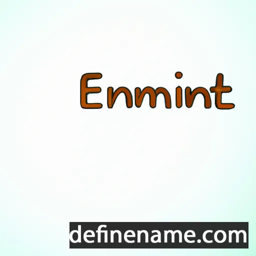 Émérentienne cartoon